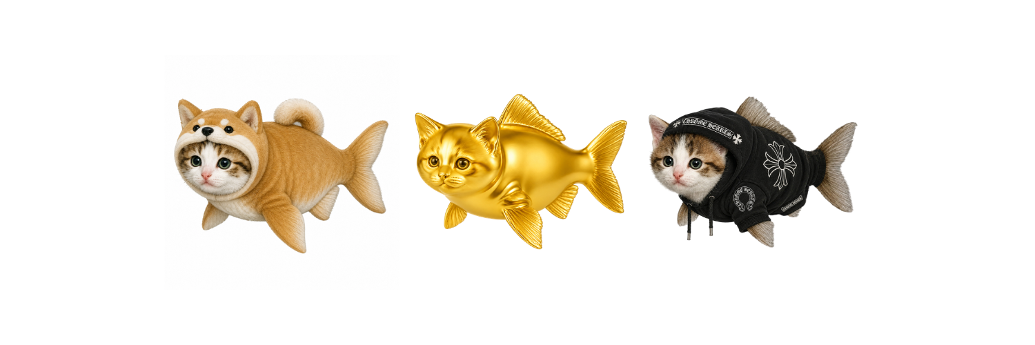 Three $catfish characters